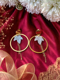 Pearl leaf hoops
