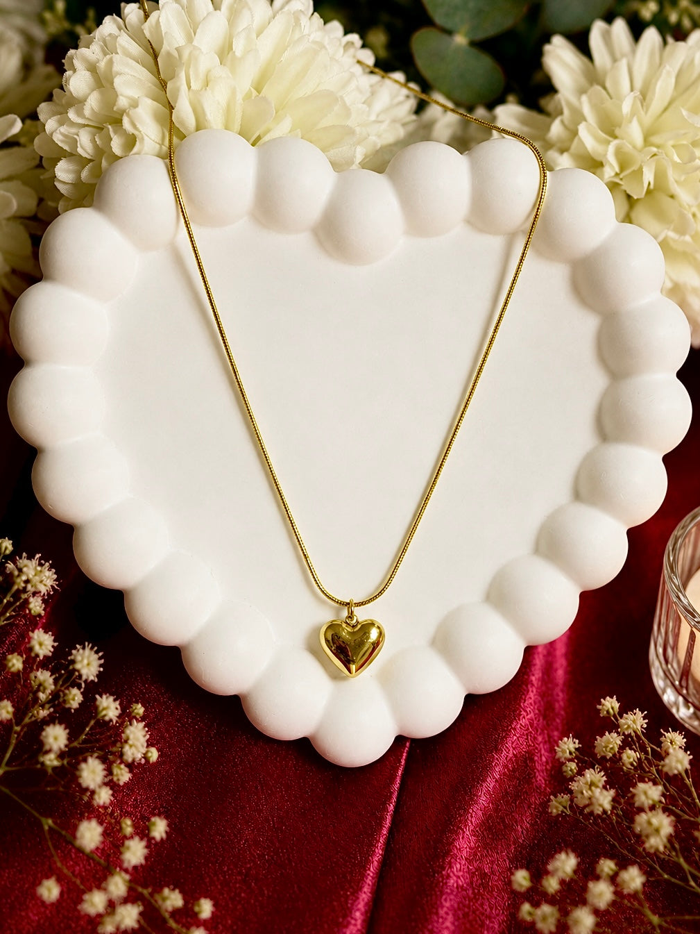 Golden heart Necklace